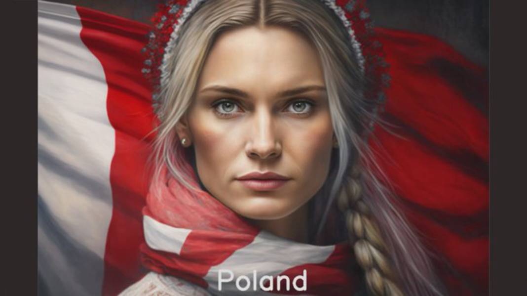 Yapay zekaya "Ülkeler güzel kadınlar olsaydı nasıl görünürlerdi?" diye sordular; işte sonuç! 50